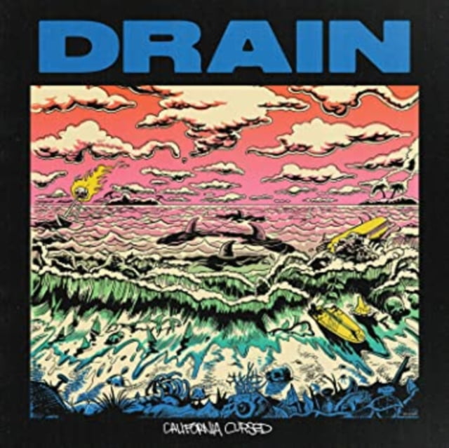 Drain California Cursed LP New 98796018217