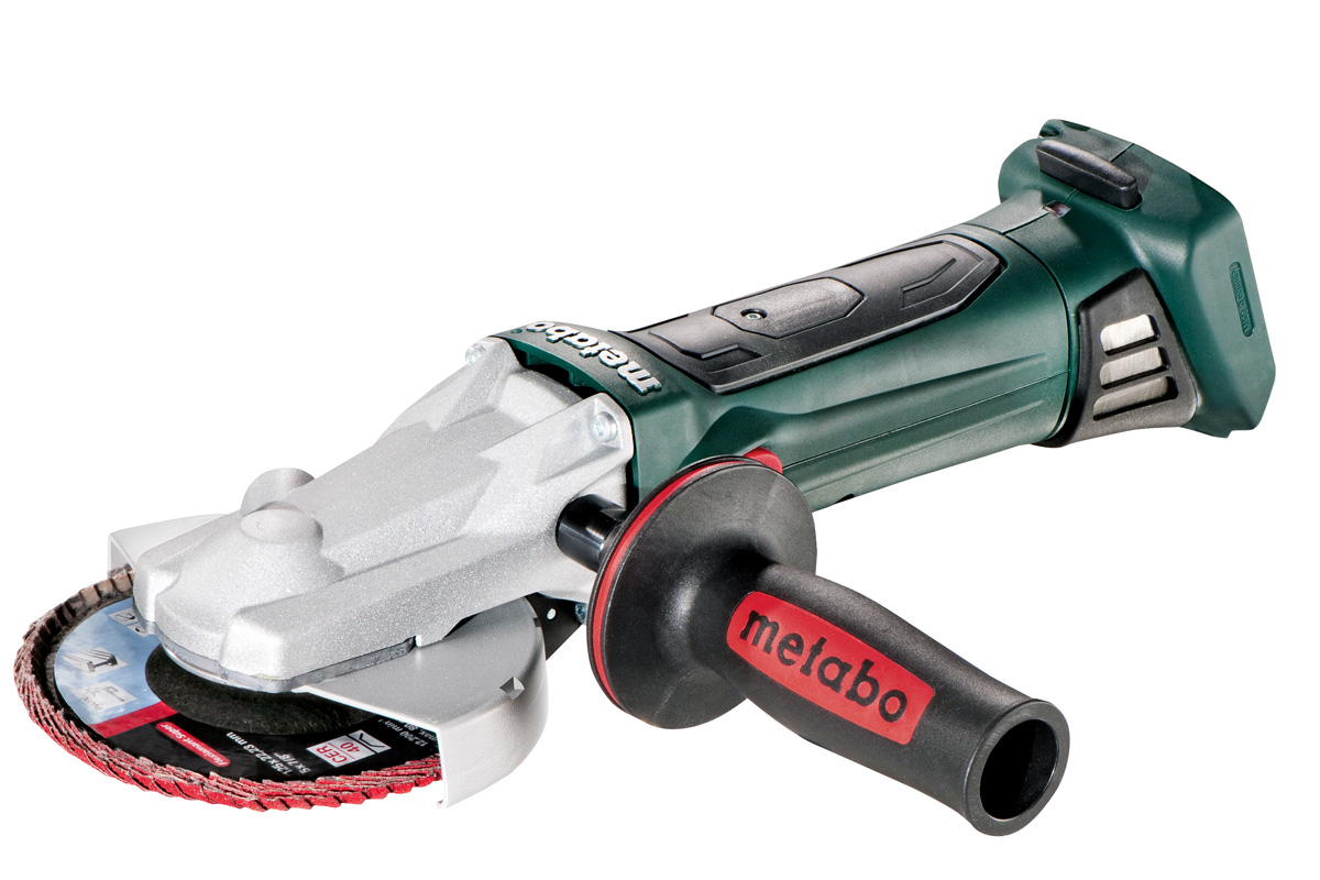 METABO WF 18 LTX 125 QUICK CORDLESS FLAT-HEAD ANGLE GRINDER - 601306840