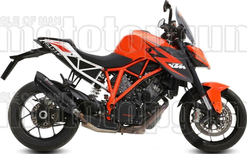 Auspuff KTM 1290 SUPERDUKE 2018 2019 MIVV Suono Schwarz