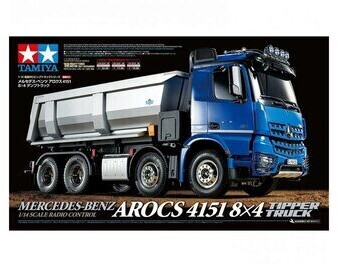Tamiya 56366 - 1:14 RC MB Arocs 4151 Dumper 8x4 - New