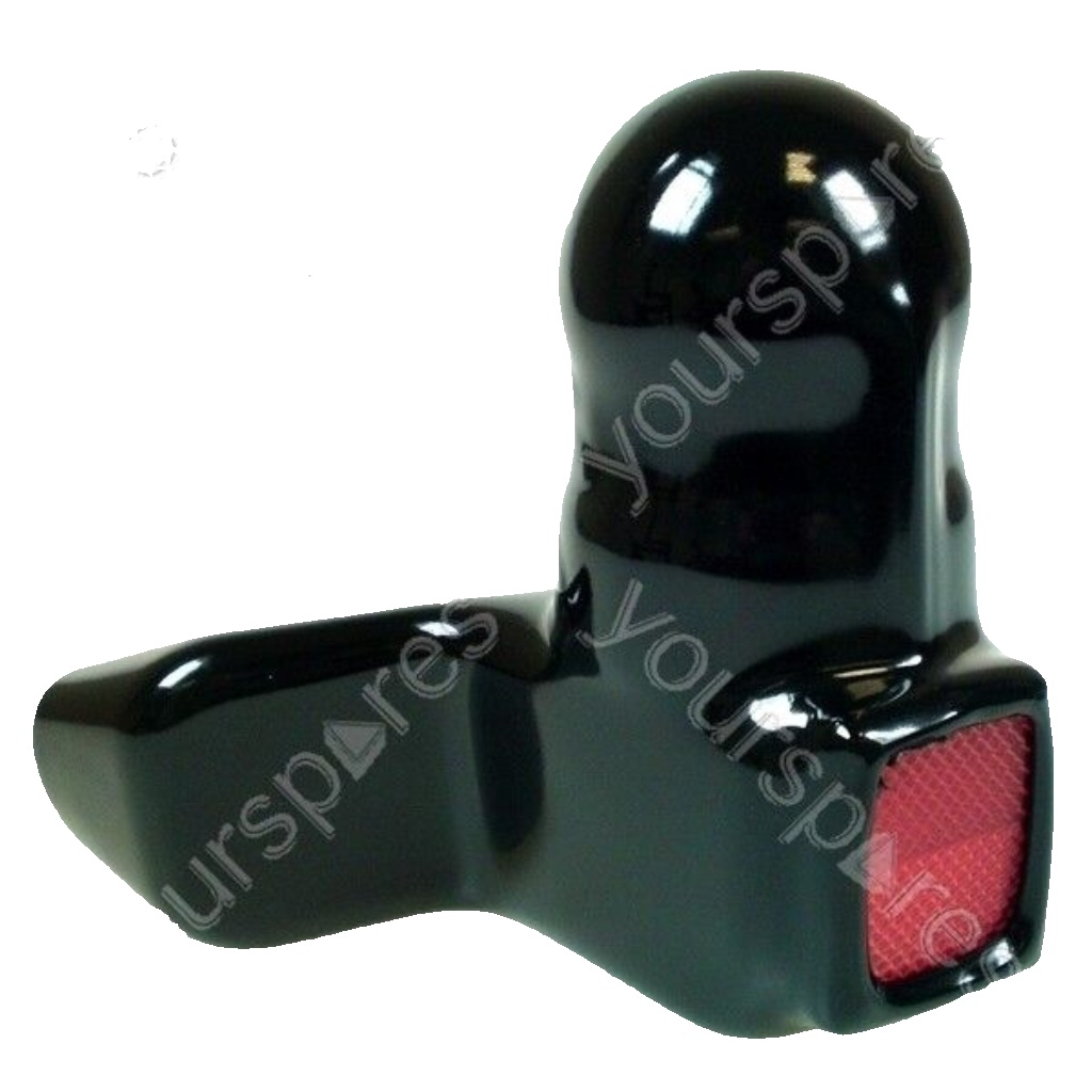 Maypole 5009 Long & High Reach Black PVC Towball Cover Plus Reflector