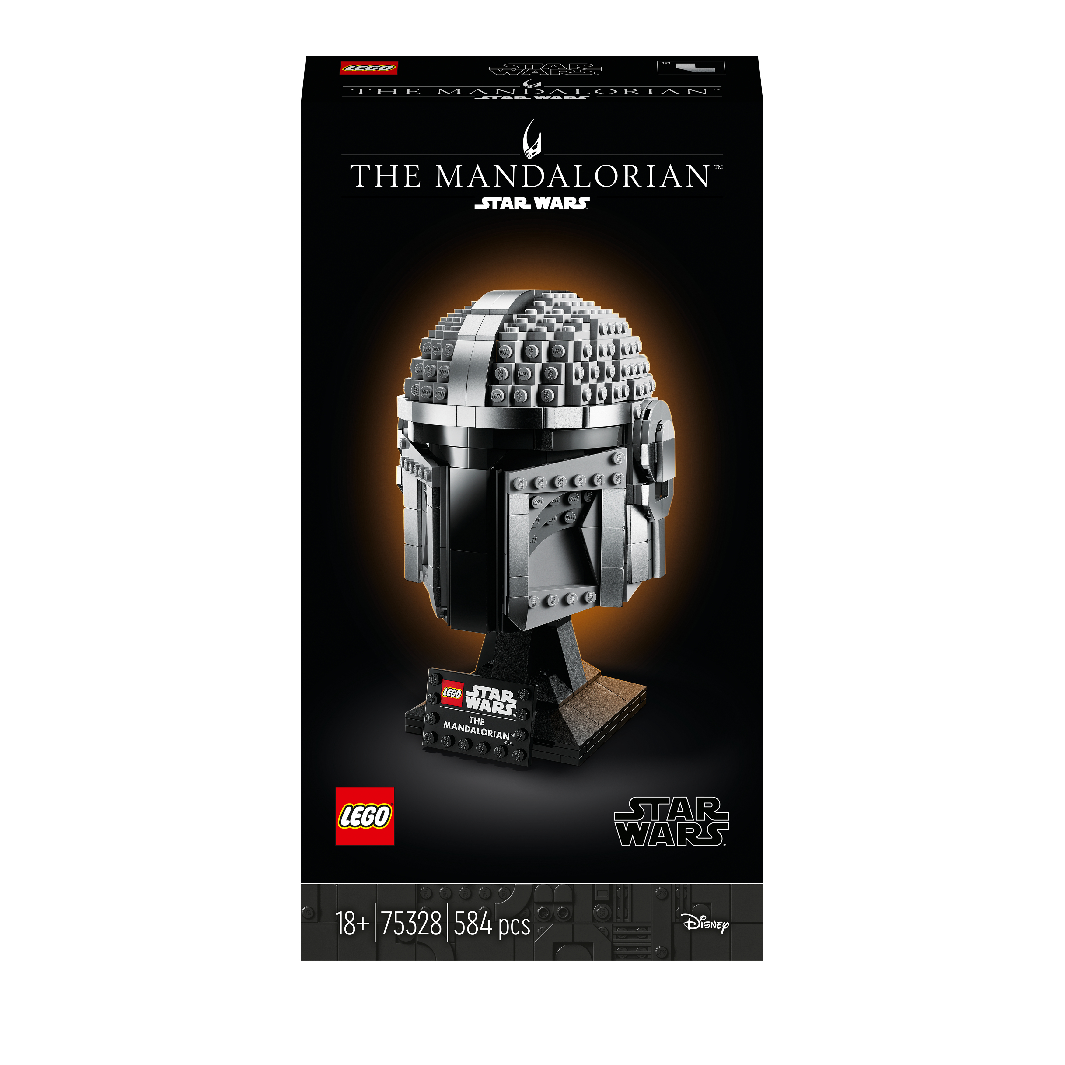 LEGO Star Wars 75328 Casco del Mandaloriano Helmet Nuovo Sigillato - Immagine 12