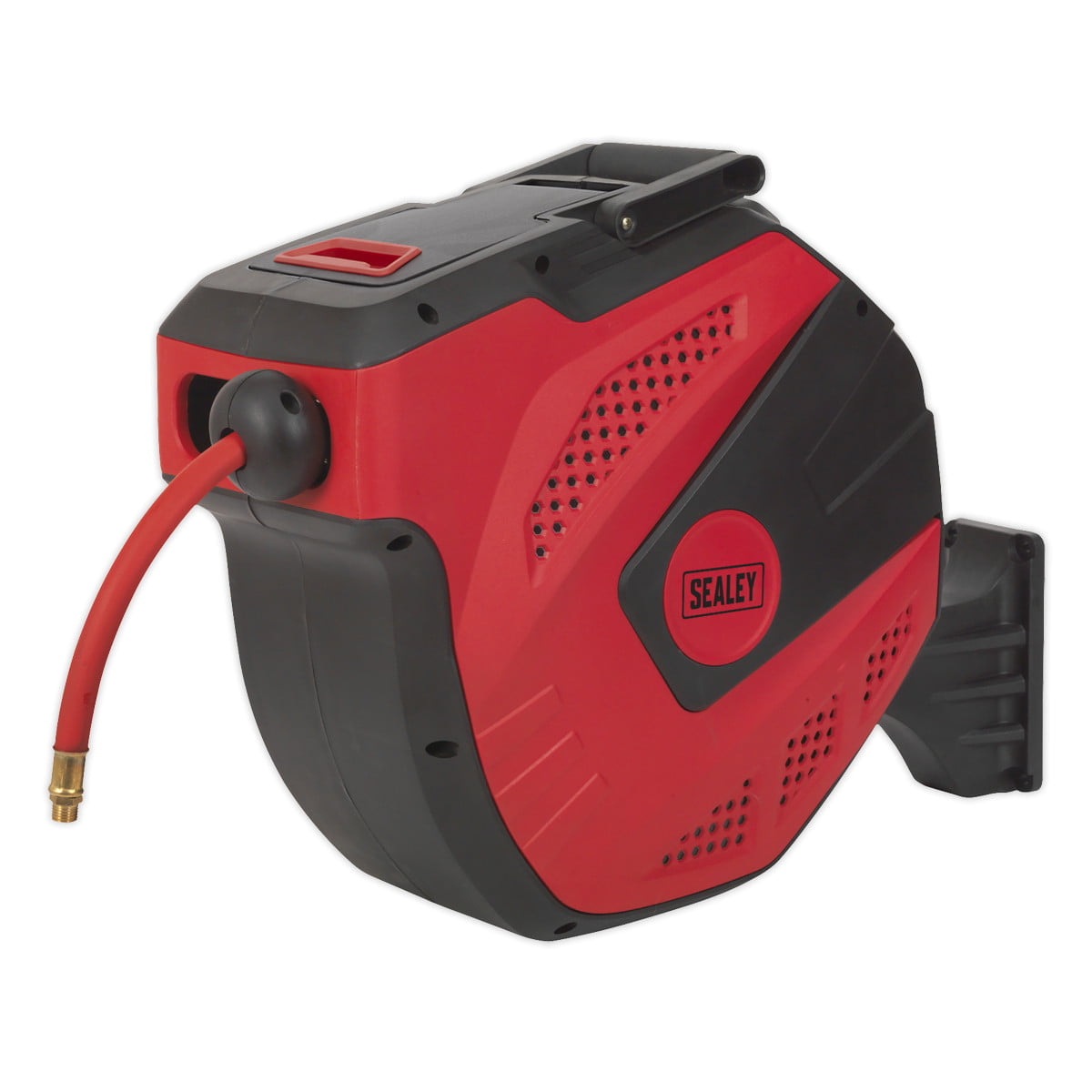 Sealey SA824 Auto Rewind Control Air Hose Reel 30mtr ?10mm ID - Rubber Hose