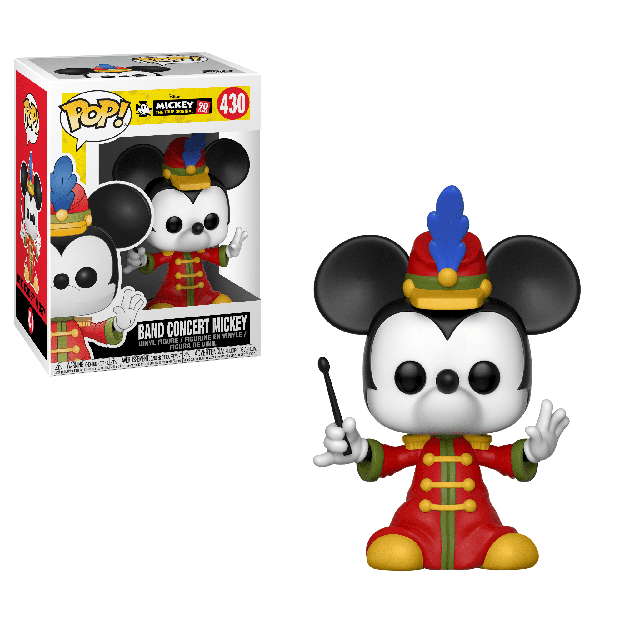 Funko POP Vinyl: #430 Disney: Mickey's 90th Anniversary Band Concert Mickey