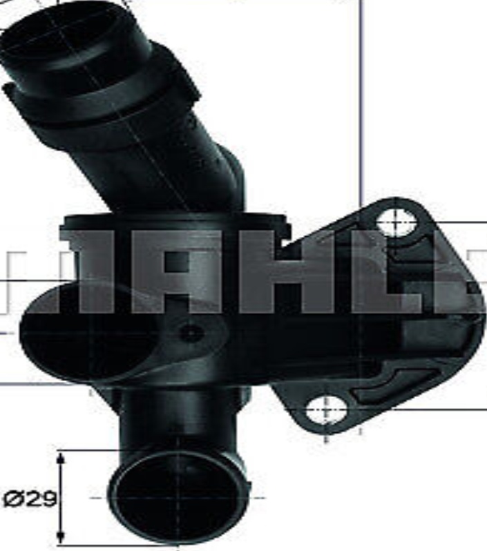 MAHLE TI 7 87 Thermostat, coolant for AUDI,AUDI (FAW),SEAT