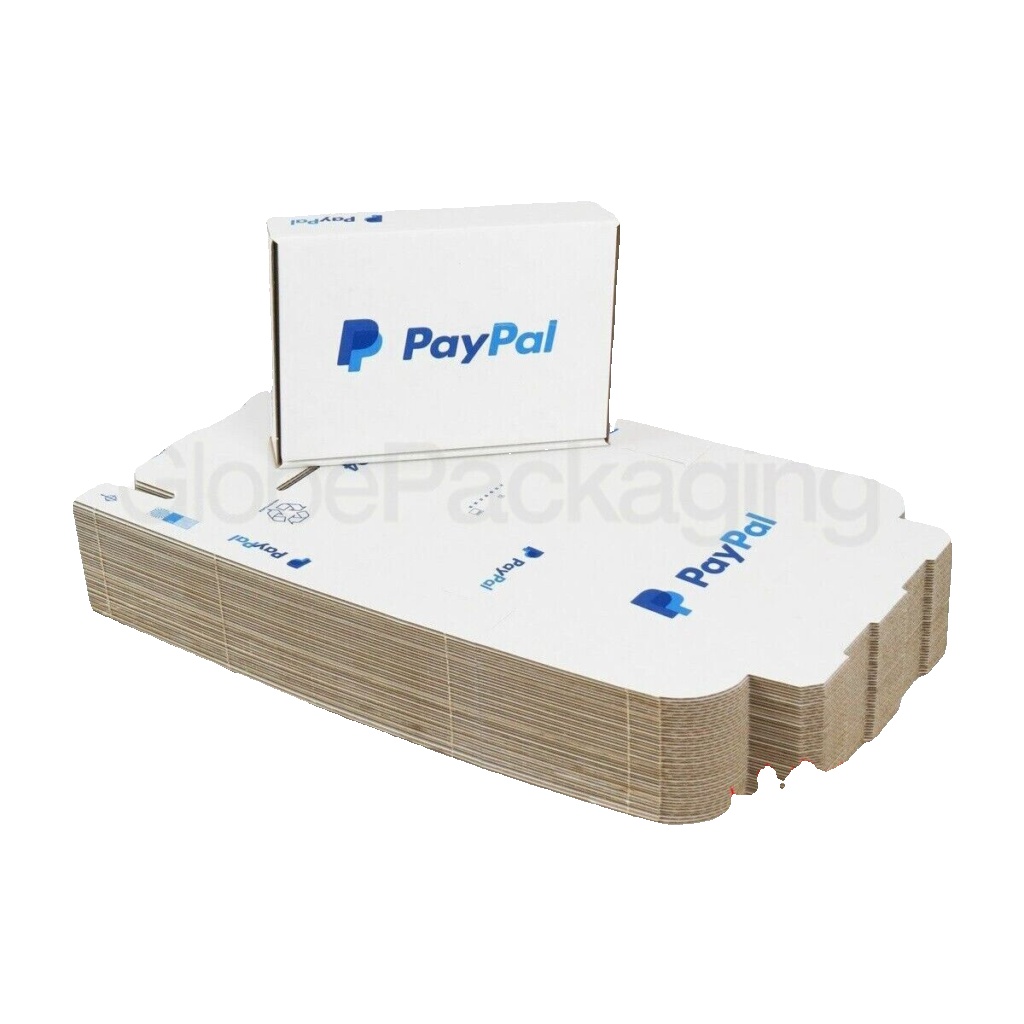 50 x PP4 PayPal Mailing Shipping Postal Cartons Boxes 218x152x42mm (8.5x6x1.5"")
