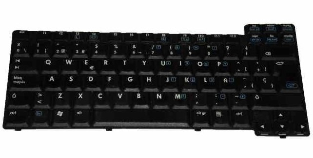 New HP Compaq NX6100 UK Keyboard