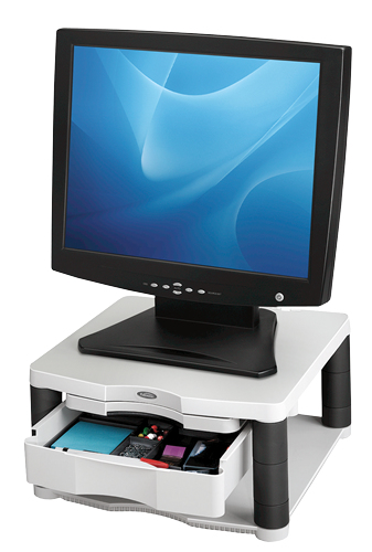 Fellowes Computer Monitor Stand with 3 Height Adjustments - Premium Monitor Rise