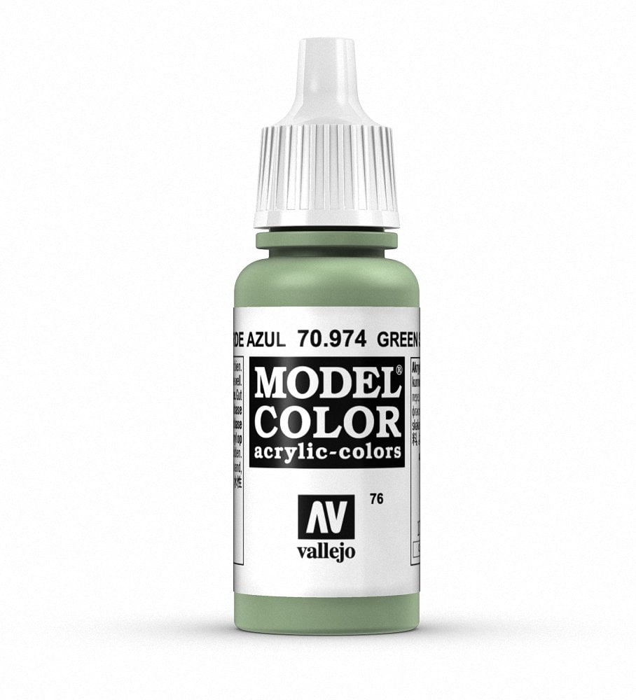Vallejo Model Color Green Sky Acrylic 17ml/0.57 fl oz Dropper Bottle 70.974 - Image 6