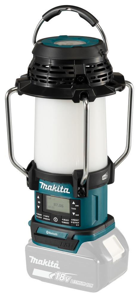 Makita DMR056 14.4/18V AM/FM Bluetooth/DAB/DAB+ LXT Radio Lantern LCD Display