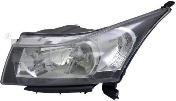 Für TYC O�WIETLENIE 20-12940-05-2 CV CRZE I 2009-ON HEAD LAMP LH ELEC W/MTR H4 - Bild 4