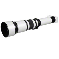 Tele Zoom 650-1300mm für Sony NEX-6, NEX-VG10 NEX-VG20, NEX-VG30, NEX-VG900