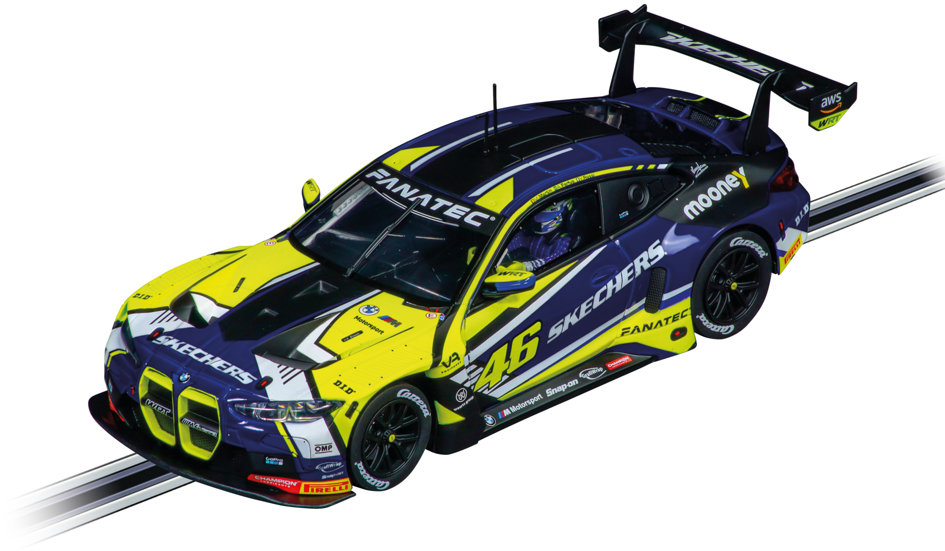 Carrera 20023969 Digital 124 BMW M4 GT3 ""Valentino Rossi, No.46""