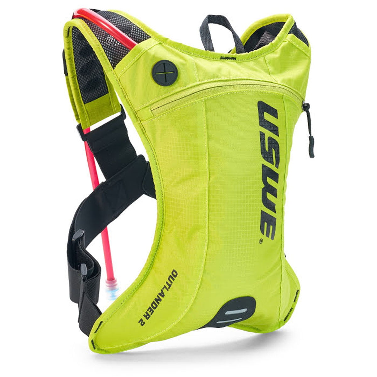 USWE Enduro MX Hydration Outlander 2 Bag Pack with 1.5L Elite Bladder Orange
