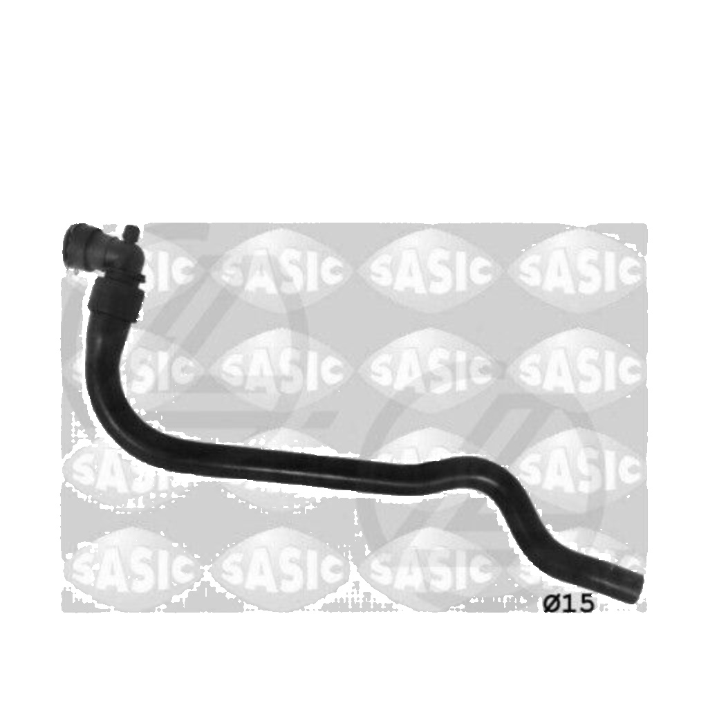 Cooling system hose Centre right 3400151 SASIC for CITROËN PEUGEOT
