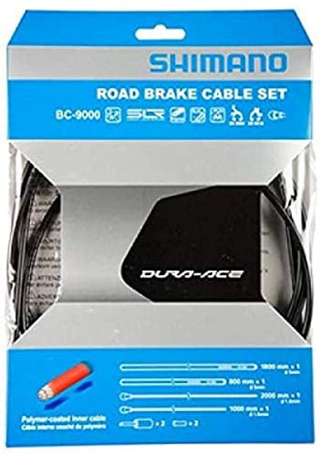 Shimano Dura-Ace 9000 Road Brake Cable Set Polymer Coated Inners Black