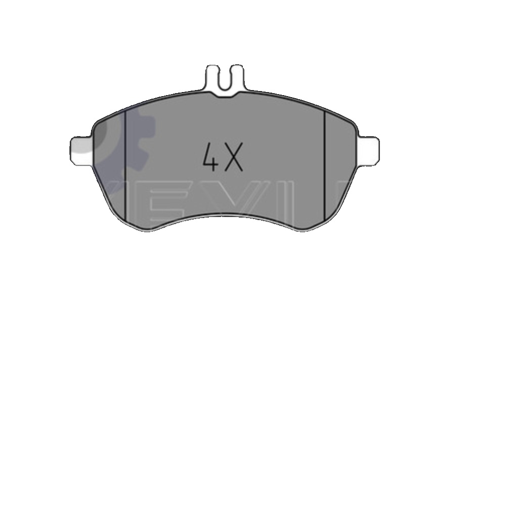Front MEYLE 025 243 0620-1/PD Brake Pad Set, disc brake for MERCEDES-BENZ,MERCED