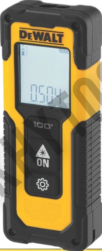 Dewalt DWHT77100 Laser Distance Measure 30m Range Finder Rangefinder Digital