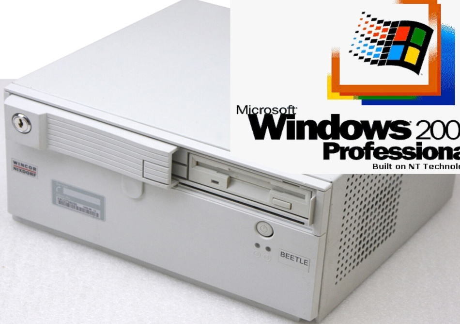 Computer With Windows 2000 SP4 With ISA PCI Bus RS-232 Serial LPT Parallel V32