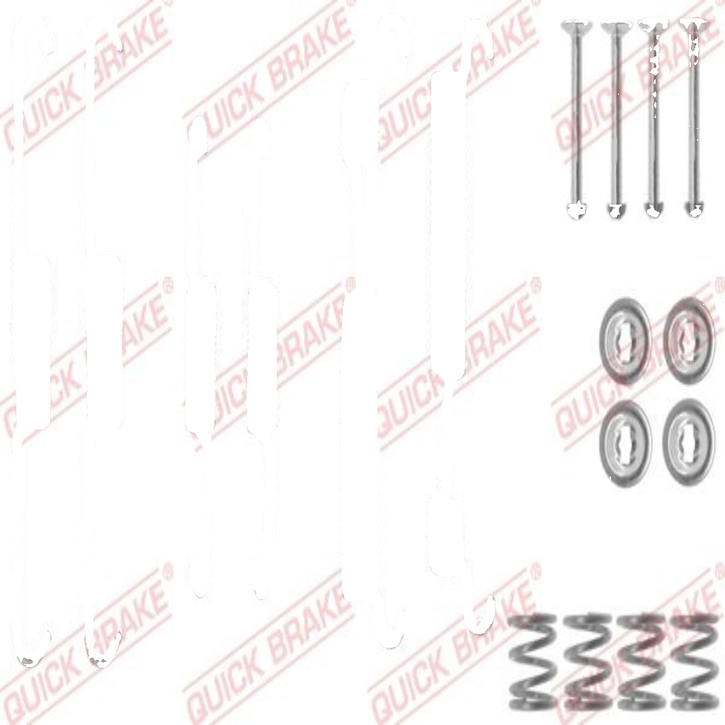 Original Quick Brake Brake Shoe Accessory Kit 105-0770 for Hyundai
