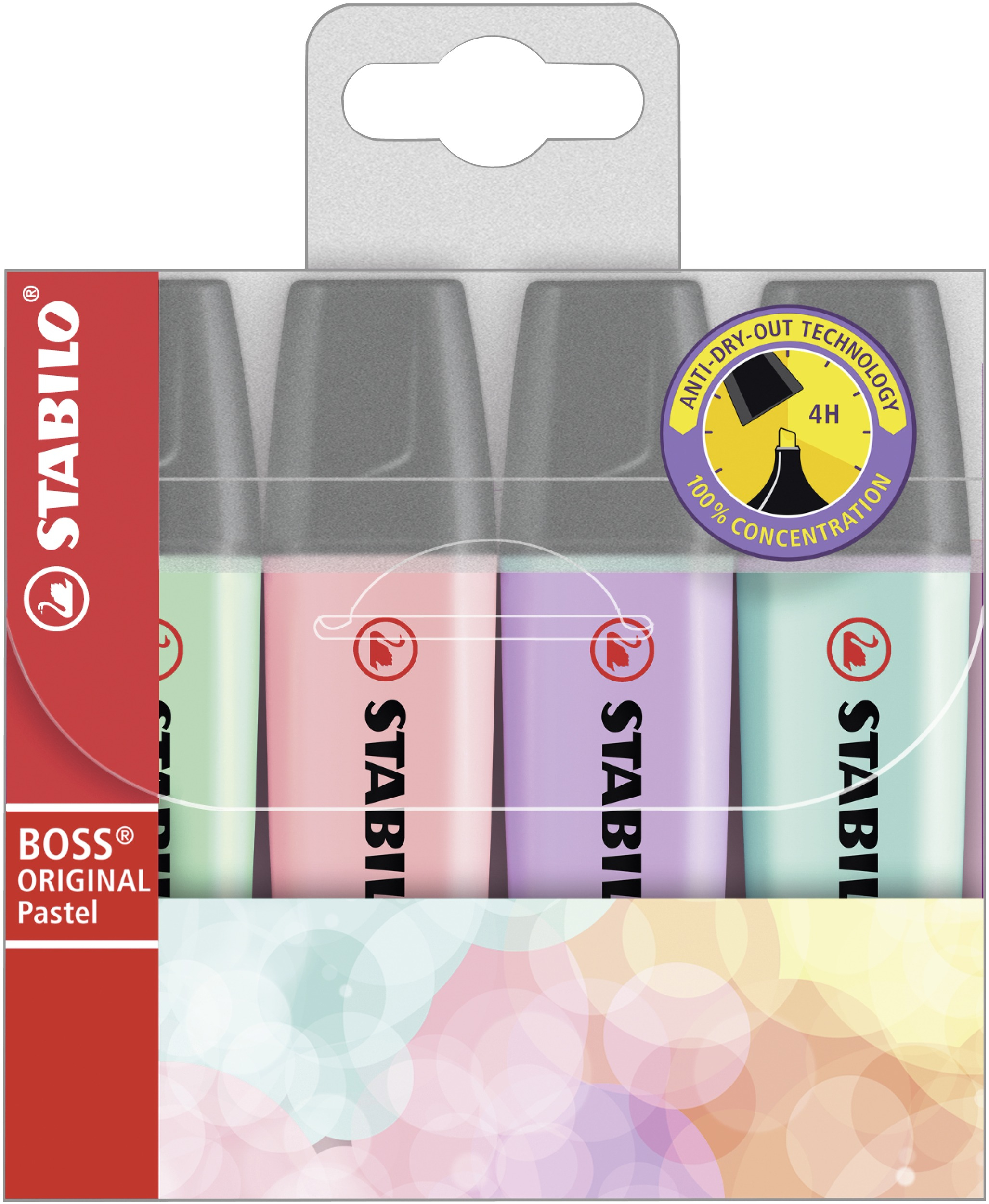 Stabilo Boss Original Pastel 4 Pezzi - - - Immagine 2