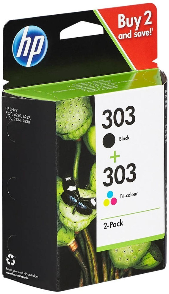 HP Original 303 Combo pack for Envy Photo 7120