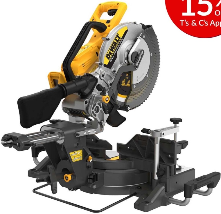 DeWalt DCS781N-XJ 54V XR Flexvolt 305mm Slide Mitre Saw - Bare Unit
