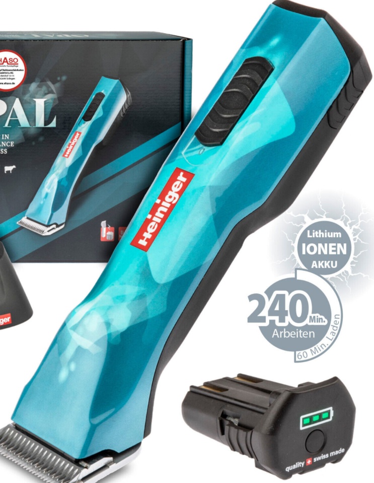 Heiniger Opal Brushless Battery Dog Clipper Stainless Steel Comb Set 1.6 - 50 Mm - Image 2