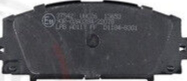 Front Brake Pad Set A.B.S. 37542 for Toyota Yaris/Vitz (05-21)