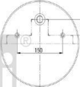 FEBI BILSTEIN BELLOW, AIR SUSPENSION REAR LEFT REAR RIGHT MERCEDES-BENZ ACTROS A