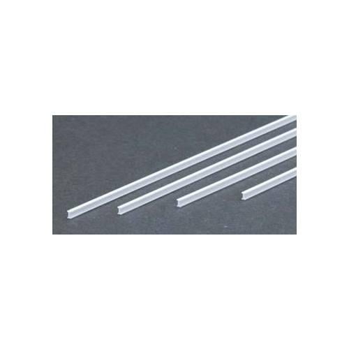 Evergreen Scale Models (273) I-profile, 35 cm 2.5 x 1.5 mm 4 pieces