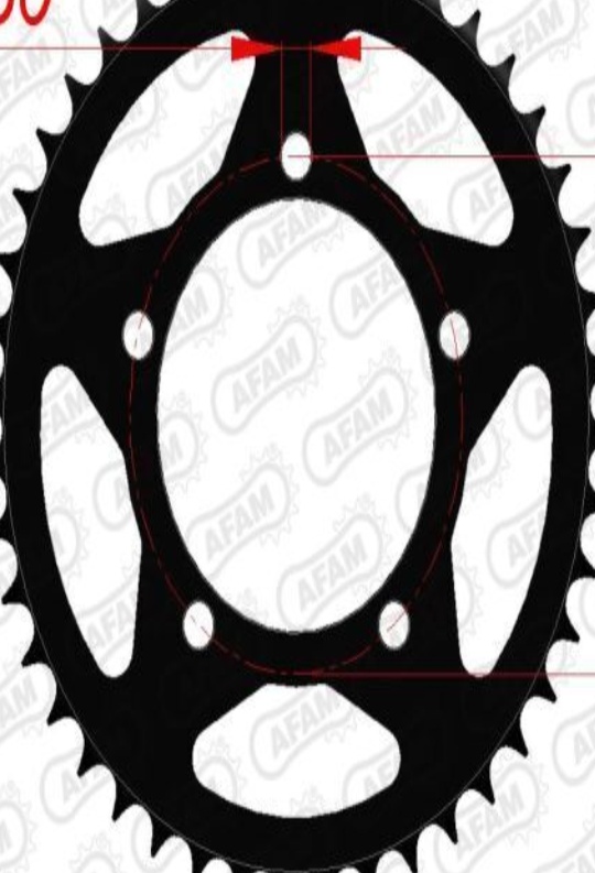 Free Shipping Crown Afam Steel Standard 35801-520 for Motorcycle Parts