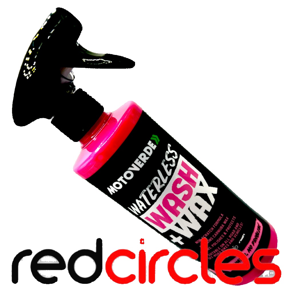 MOTOVERDE 500ml MOTOCROSS MX WATERLESS BIKE WASH AND WAX SPRAY