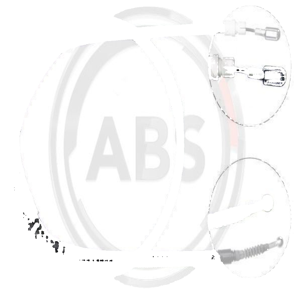 K10846 A.B.S. Cable, parking brake for AUDI