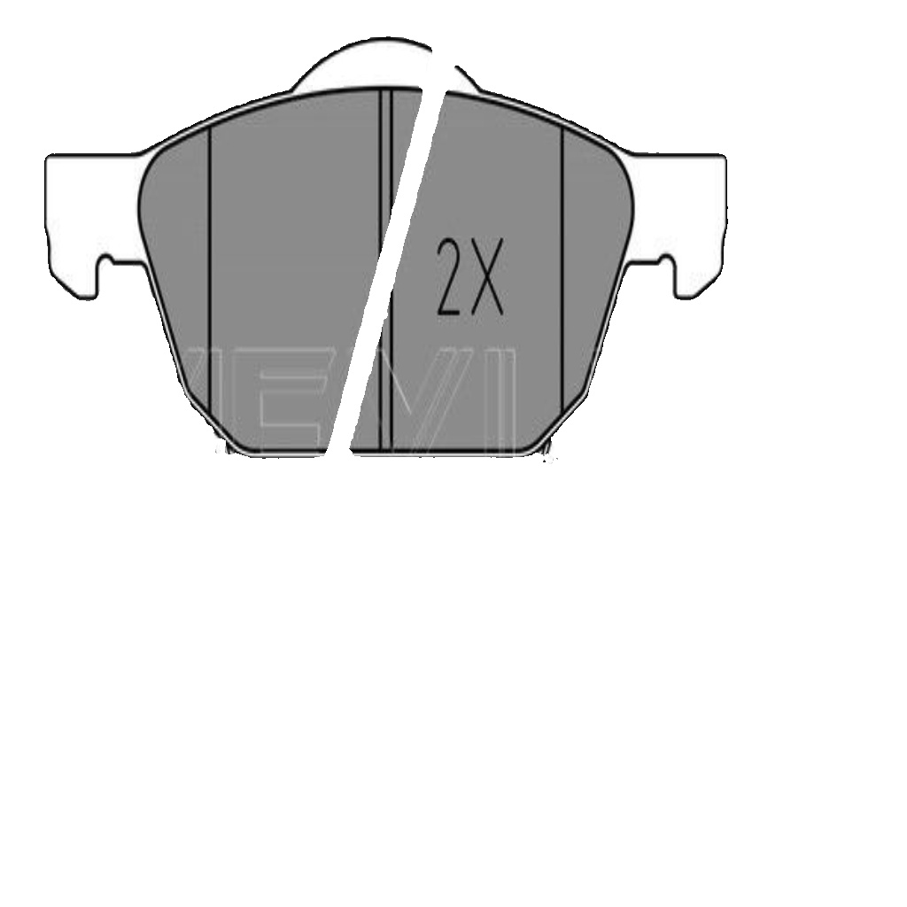 Front MEYLE GERMANY 025 258 0417 Brake Pad Set, disc brake for HONDA