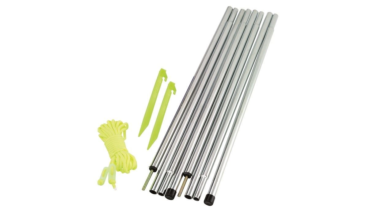 Outwell Upright Pole Set 200cm Tent Awning Universal Canopy Steel 530740
