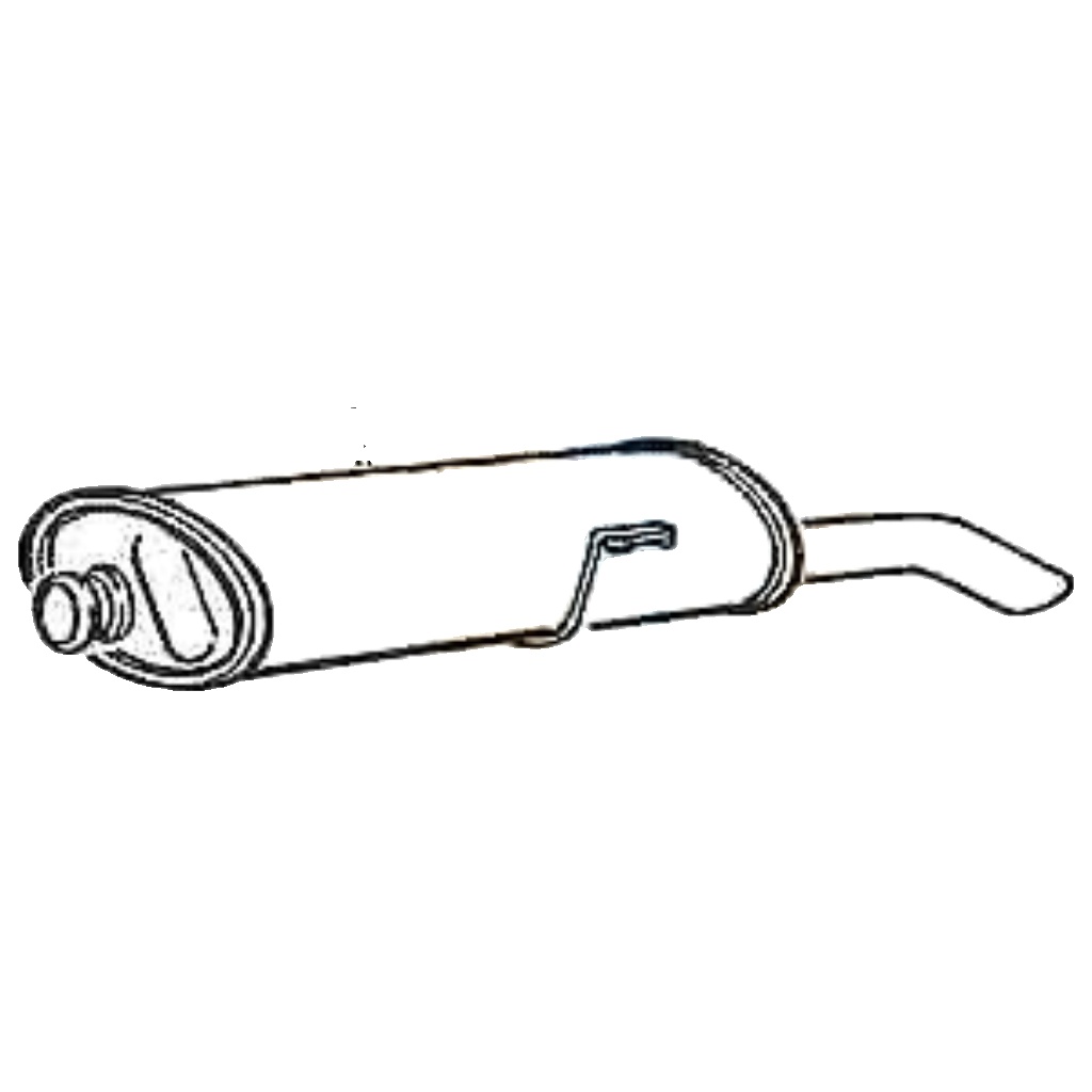 Klarius PG511W Exhaust Rear Box 306 1.9 2.0 97-02