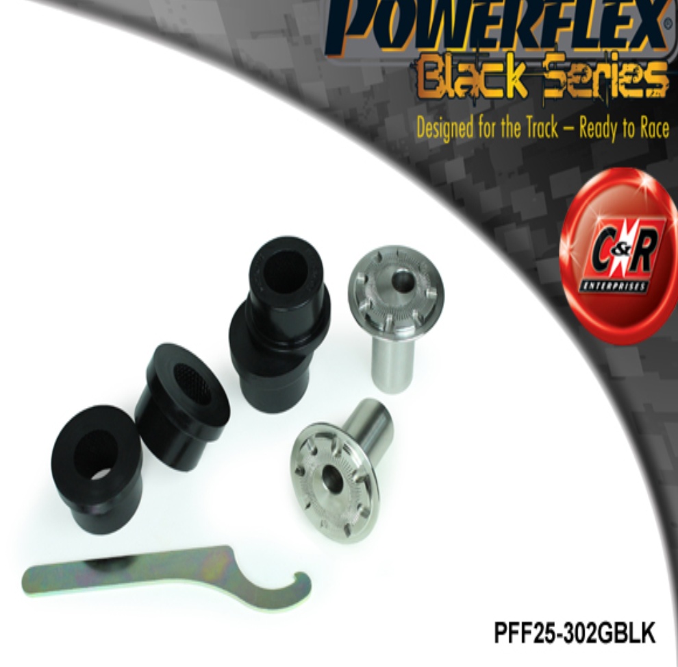 PFF25-302G Powerflex Road Front Arm Rear Bushes Camber Adjustable