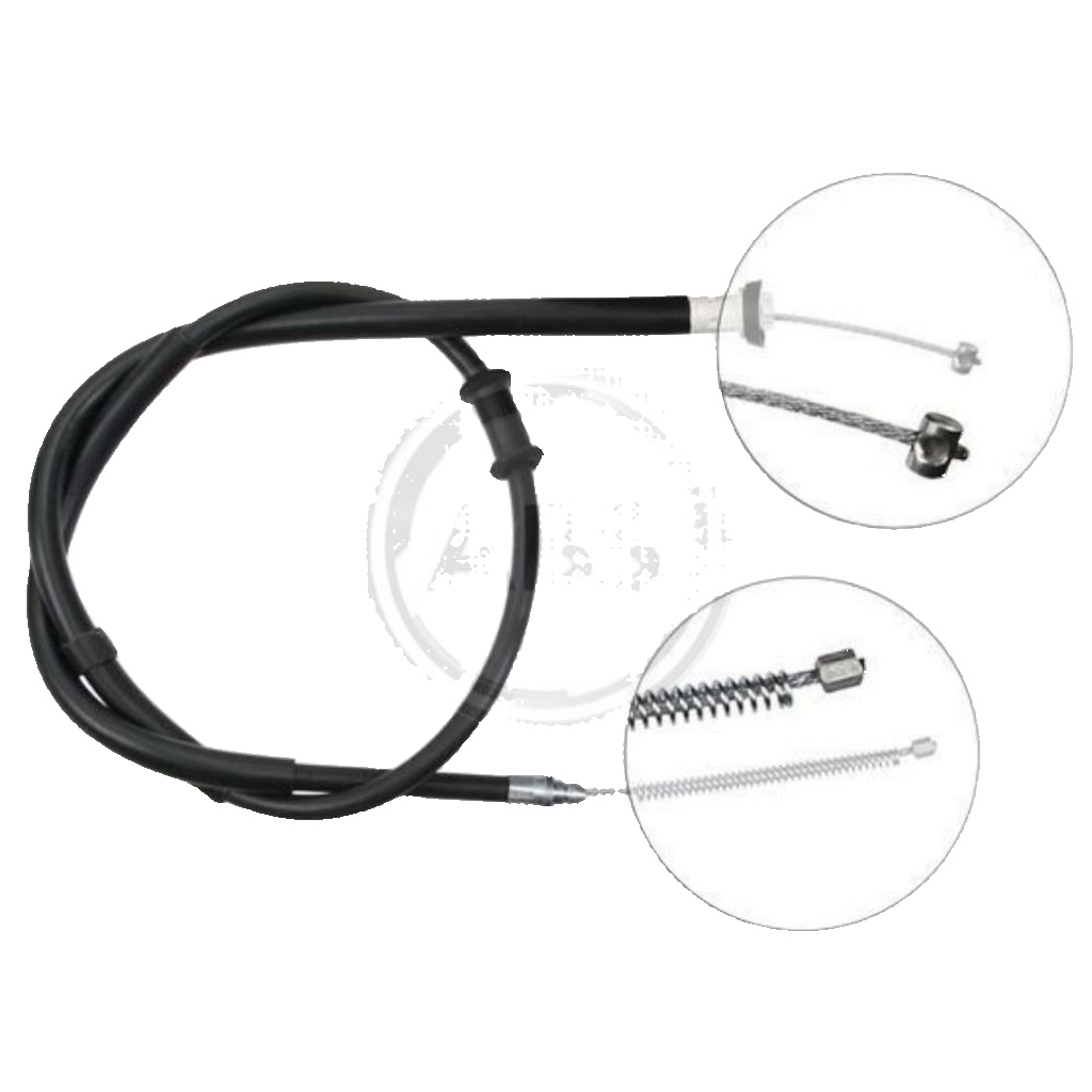 Handbrake cable Drum Brake K16937 A.B.S. for FORD KA