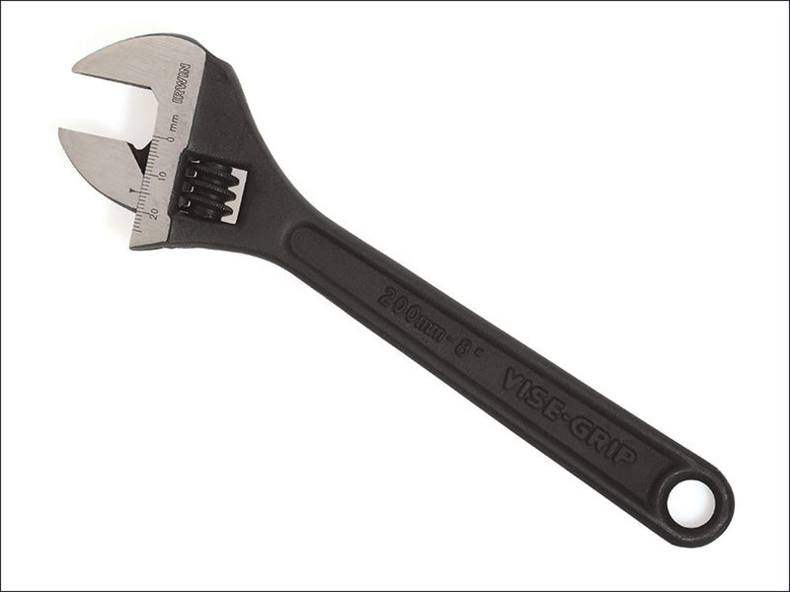 Irwin Adjustable Wrench Steel Handle 300Mm (12In) - Grey - Image 4