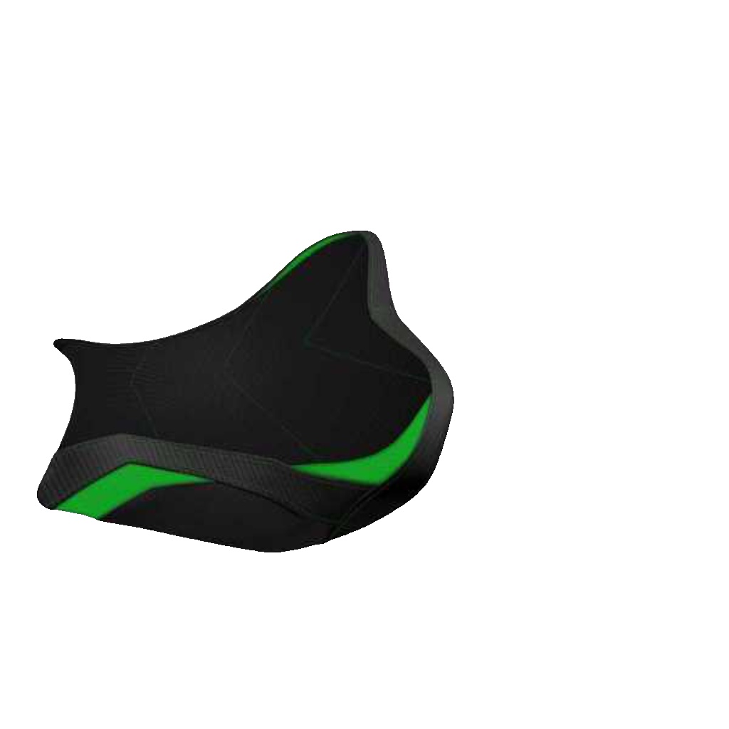 Seat saddle cover Shara comfort system Green GN TPZ Kawasaki Z 900 2017 2026