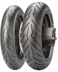 Pirelli Diablo Rosso Scooter REINF 130/70-13 M/C 63P TL Tire for Motorcycle