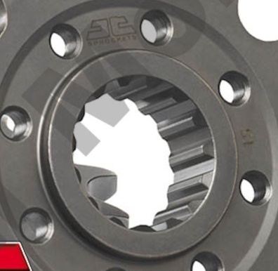 Front sprocket 16 tooth JT steel 525 pitch Ducati Panigale 1199 1299 V4 1100 16T