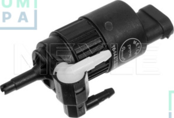 Front and Rear MEYLE GERMANY 16-14 870 0000 Washer Fluid Pump, headlight cleanin
