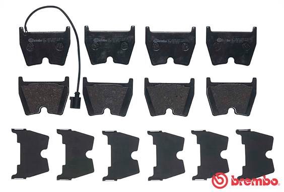 Front BREMBO P 85 152 Brake Pad Set, disc brake for AUDI - Image 12