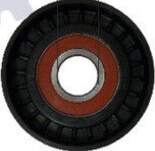 500203 CAFFARO TENSIONER PULLEY, V-RIBBED BELT FOR FORD