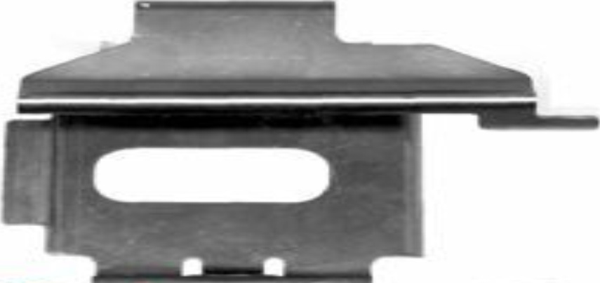 Original METZGER Accessory Set Brake Pad 109-1283 for Mercedes-Benz