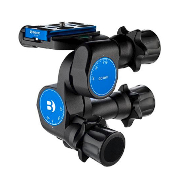 Benro GD3WH Precision 3-Way Geared Head Arca Compatible Camera Tripod Head