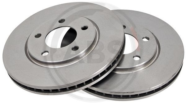 2x Original A.B.S. Brake Disc 17353 for Chrysler Dodge