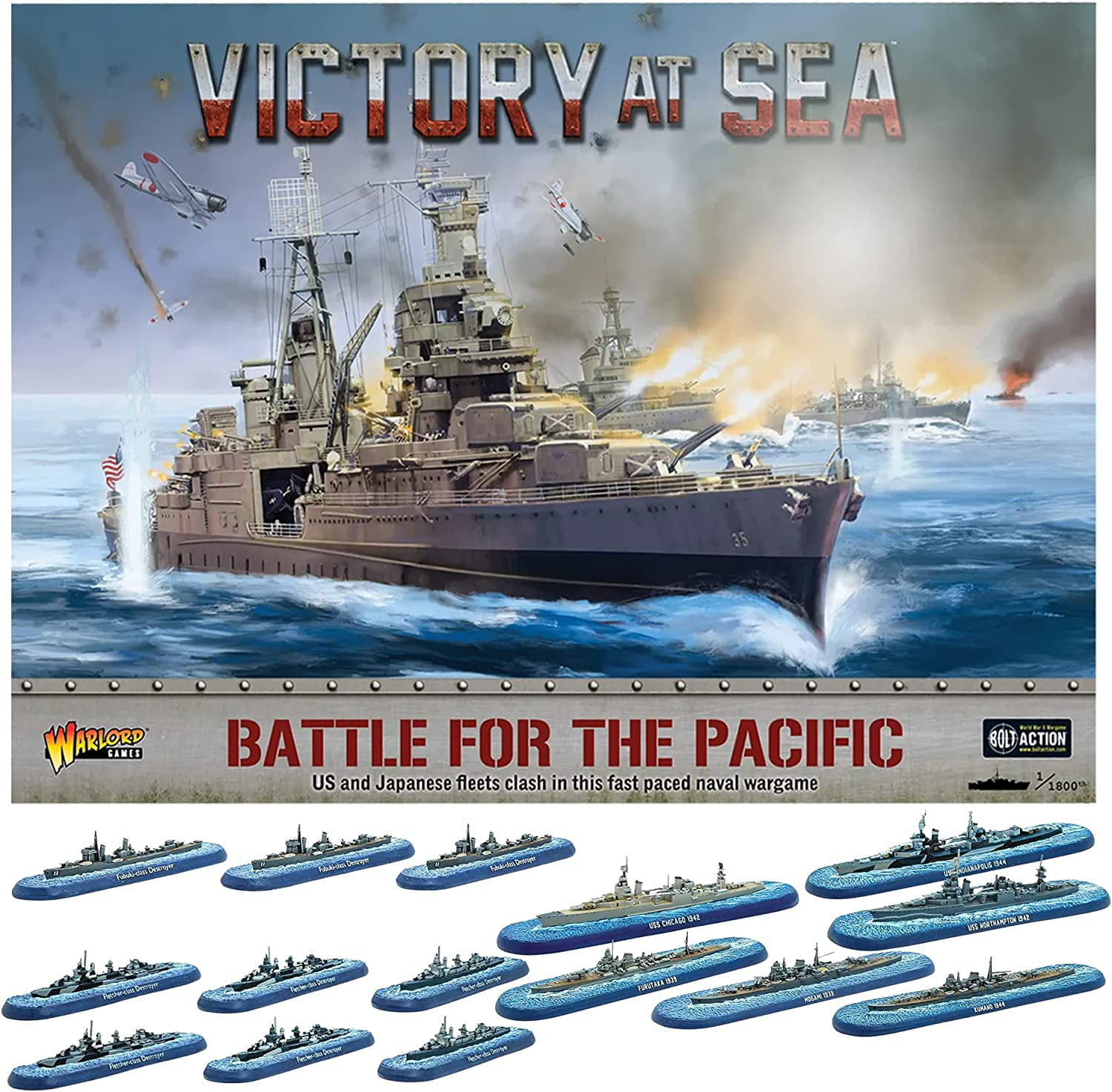 Battle for the Pacific - Victory at Sea (Bolt Action) - Warlord Games [New]